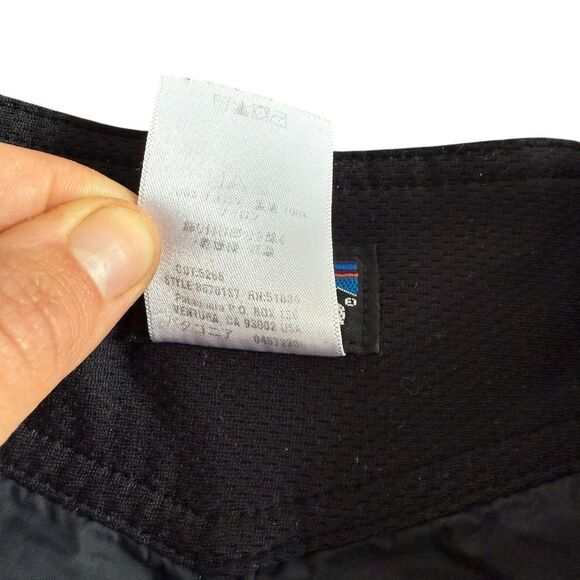 Patagonia Mens Swim Trunks Medium Shorts Solid Navy Blue Drawstring Waist - Picture 2 of 7